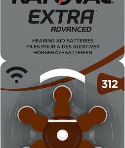 Batteria Zinc Air PR312 1,45v per apparecchi acustici Extra Advanced Rayovac